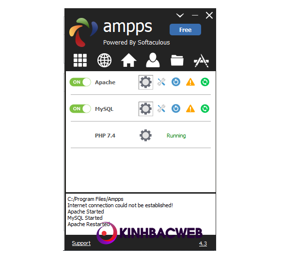 Tạo Localhost Chuyên Nghiệp Với Ampps