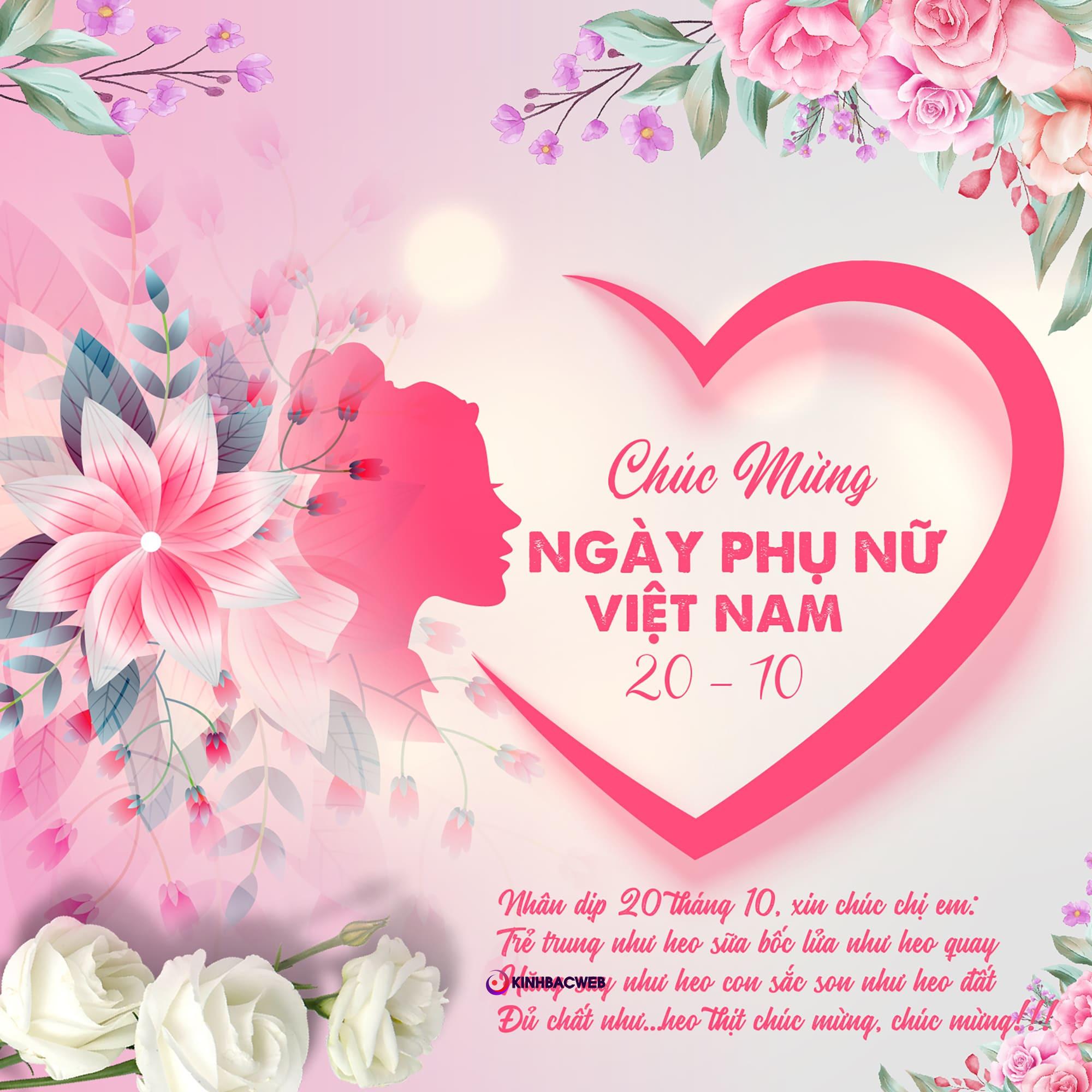 Mẫu Banner Chúc Mừng Ngày 20/10