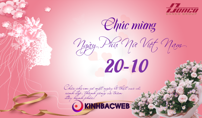 Mẫu Banner Chúc Mừng Ngày 20/10