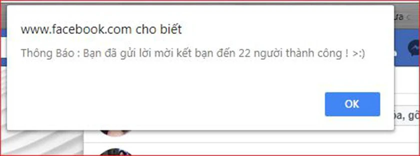 Gửi yêu cầu kết bạn bằng giao diện Facebook cũ