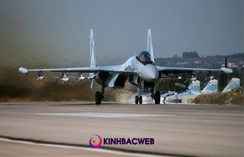 Tiêm kích đa năng Su-35 của Lực lượng Hàng không Vũ trụ Nga đã cho thấy tầm hoạt động rất ấn tượng.