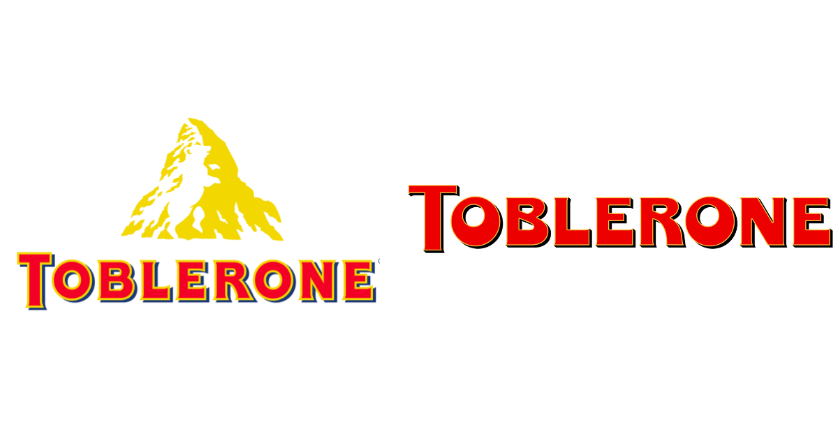 Toblerone logo redesign 2022