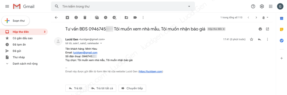 Kết nối Contact Form 7 với Google Sheet để lấy dữ liệu từ Contact Form 7 - Contact Form 7 gửi email thông báo liền