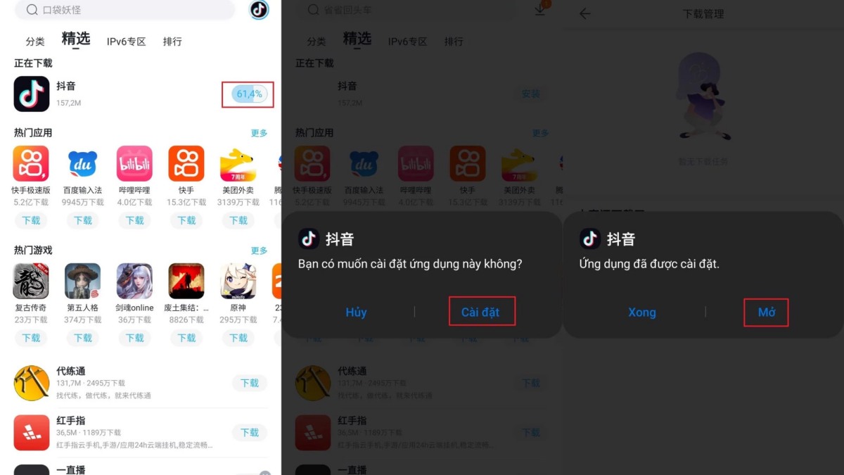 Cách tải Douyin APK (TikTok Trung Quốc) trên Baidu bước 3