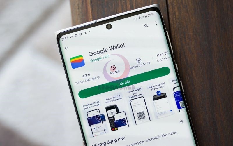 Truy cập nhanh và thêm các mục vào Google Wallet