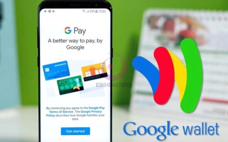 Có thể sử dụng nhiều mục trong ví Google Wallet với các ứng dụng như: Gmail, Calendar và Assistant