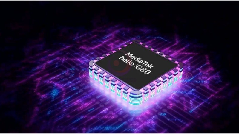 Trang bị MediaTek Helio G80.