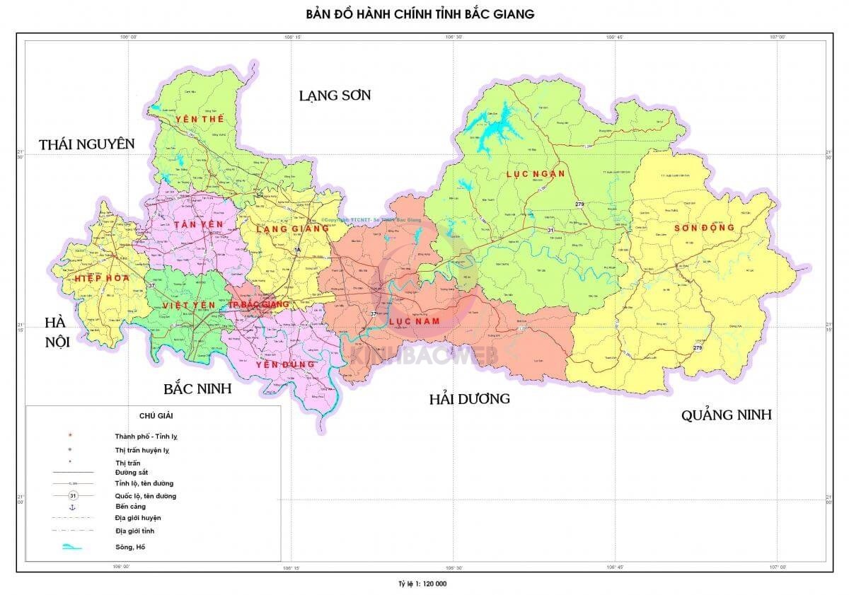 Tỉnh Bắc Giang và Bắc Ninh từng chung mái nhà Hà Bắc - 2
